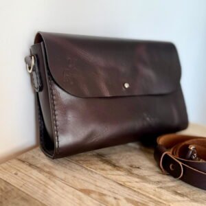 Bolsa Verona - Couro Legítimo Feita à Mão