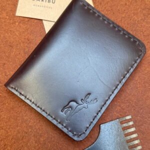 Carteira Kyoto – Couro Legítimo Feita à Mão