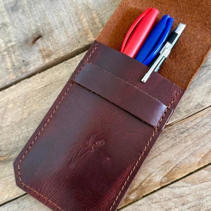 Estojo Sevilha – Couro Legítimo Artesanal - Imagem 5