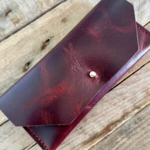 Porta Óculos Navarra - Couro Legítimo Feita à Mão